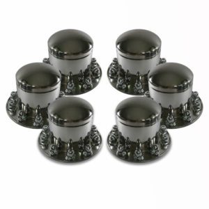 Watts Wheels Premium Truck Accessories - AFTR001RCSS Axle Cover Set - Stainless Steel